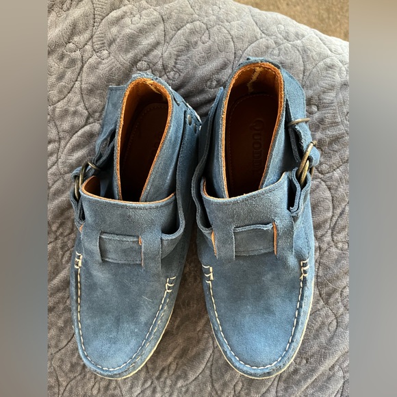 Quoddy moccasin boots.  All leather and hand made. - Picture 2 of 5